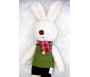 Peluche/Doudou Lapin Alaadine (Famille Arnoube)