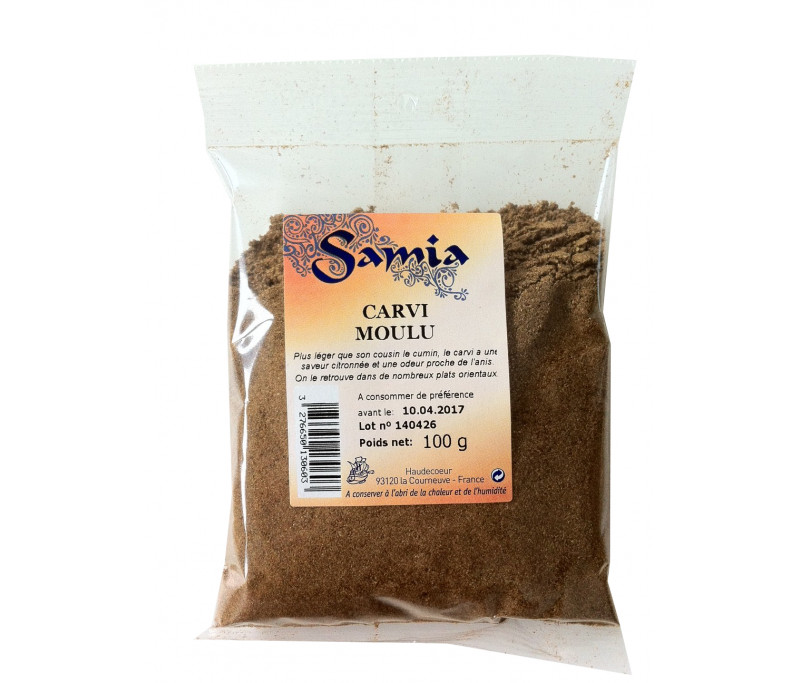 Quatre (4) Épices en poudre / moulu en Sachet de 100gr - SAMIA par