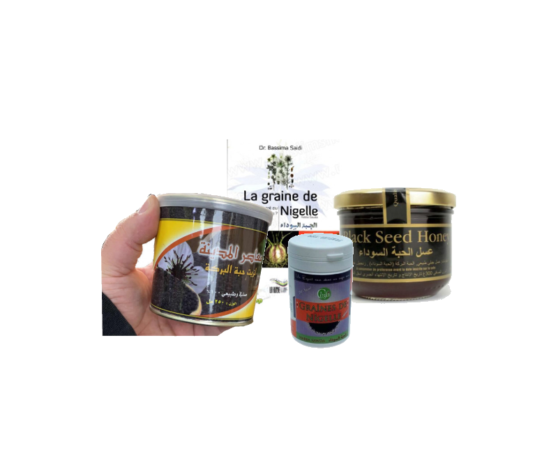 Huile de Nigelle / Cumin Noir (Habba Sawda) 100% Pure et Naturel - 60 ml  par Non spécifié chez Jeddah Factory Company sur