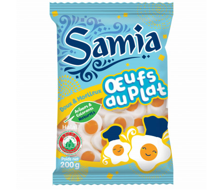 Samia Assortiment de Bonbons Halal 1Kg (lot de 4) 