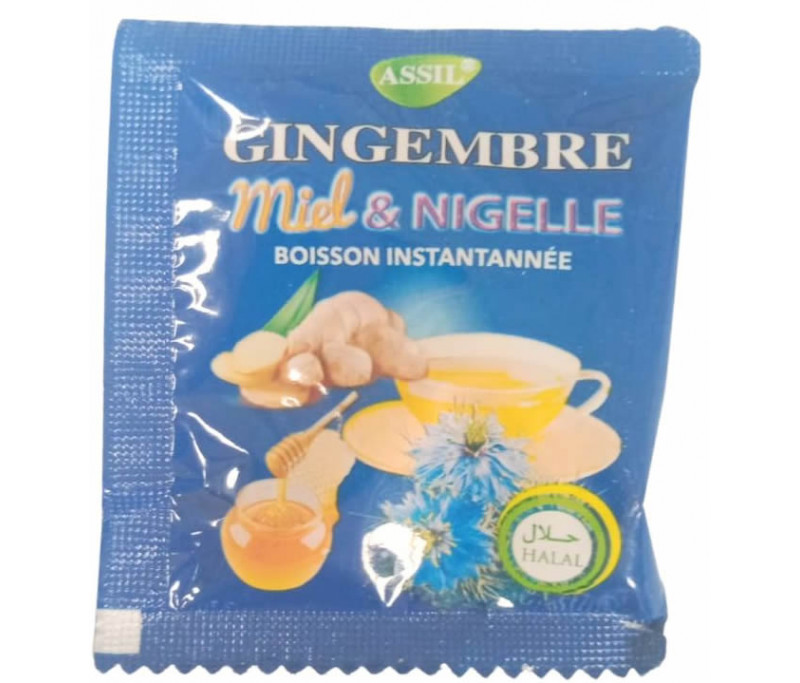 Tisane Gingembre Miel & Nigelle - 100% Naturelle - ASSIL