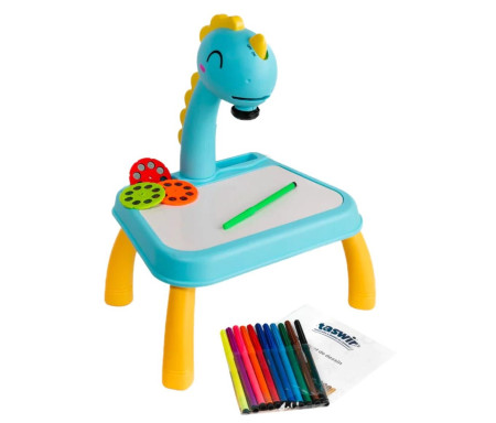 Table à dessiner Taswir - Apprendre à Dessiner en s'amusant ! (coloris Bleu)