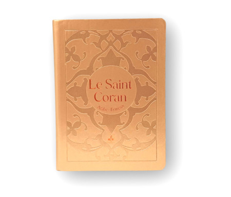 Le Saint Coran Arabe - Français Poche (10 x14) Coloris Or