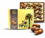 Coffret cadeau : Dattes farcies aux amandes, noix et noisettes - 300gr