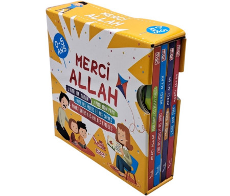 Pack Collection "Merci Allah" : Livres d'éveil spirituel pour enfants (0-5 ans)