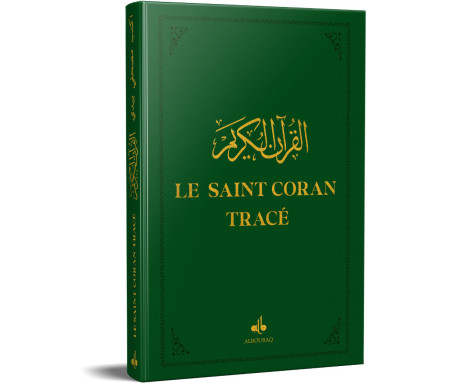 Le Saint Coran à Tracer Vert - Moyen format