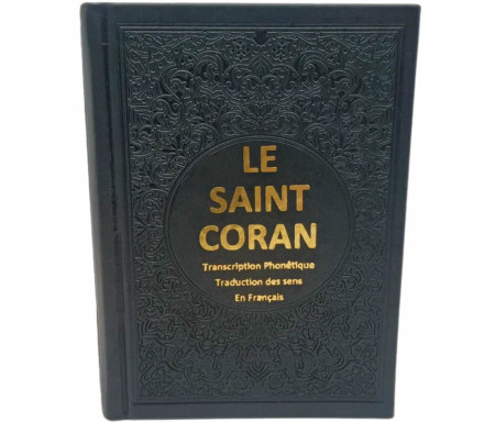 Le Saint Coran Arabe - Français - Phonétique (Petit Format) - Noir