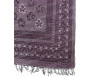 Tapis fin de Grande taille pour Adulte avec motif Floral - Dominante de Violet