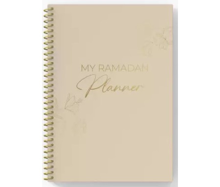 Mon Ramadan Planner - Organisateur du Ramadan - Beige